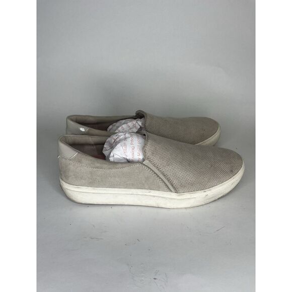 Dr. scholl’s Gray Suede Slip On Casual Comfort Shoes Women Sz 9.5M US/40EU - Picture 1 of 15